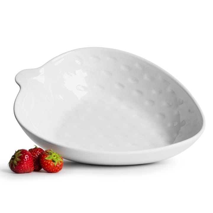Strawberry tarjoilukulho - valkoinen - Sagaform