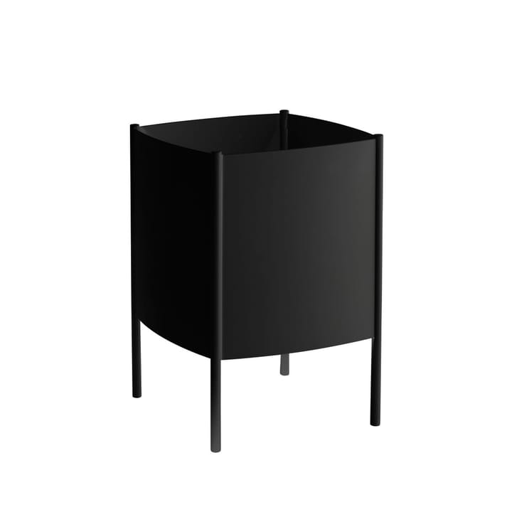 Konvex Pot ruukku - musta, keskikokoinen Ø34 cm - SMD Design