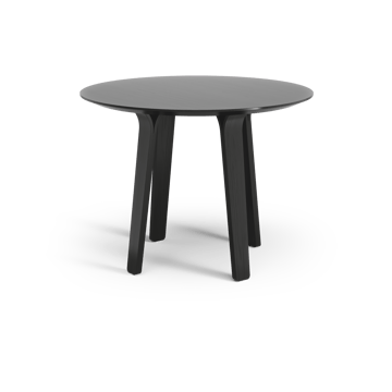 Divido ruokapöytä - Saarni mustaksi kuultomaalattu, ø 95 cm - Swedese