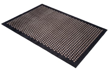 Dots käytävämatto - Black-sand, 90 x 130 cm - tica copenhagen