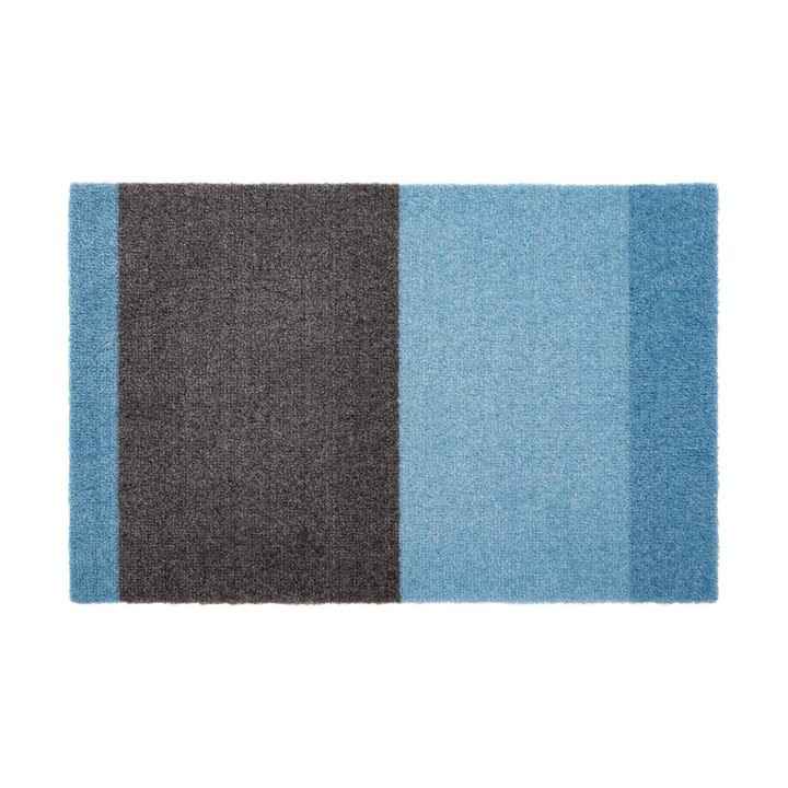 Stripes by tica, vaakasuuntainen, ovimatto - Blue-steel grey, 40 x 60 cm - Tica copenhagen
