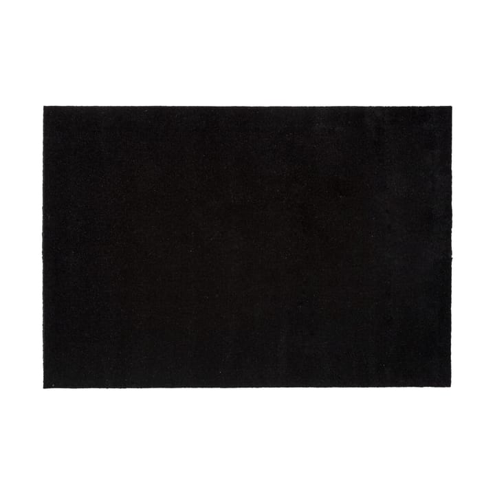Unicolor käytävämatto - Black, 90 x 130 cm - Tica copenhagen