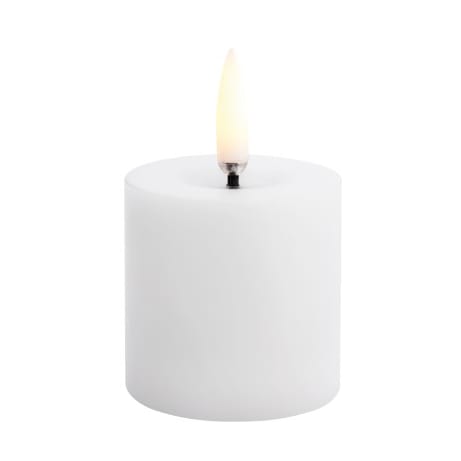 Uyuni LED pöytäkynttilänjalka melted - Valkoinen, Ø5x4,5 cm - Uyuni Lighting